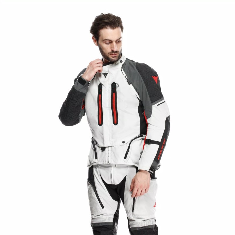 Chaqueta DAINESE SUPER ADVENTURE ABSØLUTESHELL™ Glacier-grey/Iron-gate