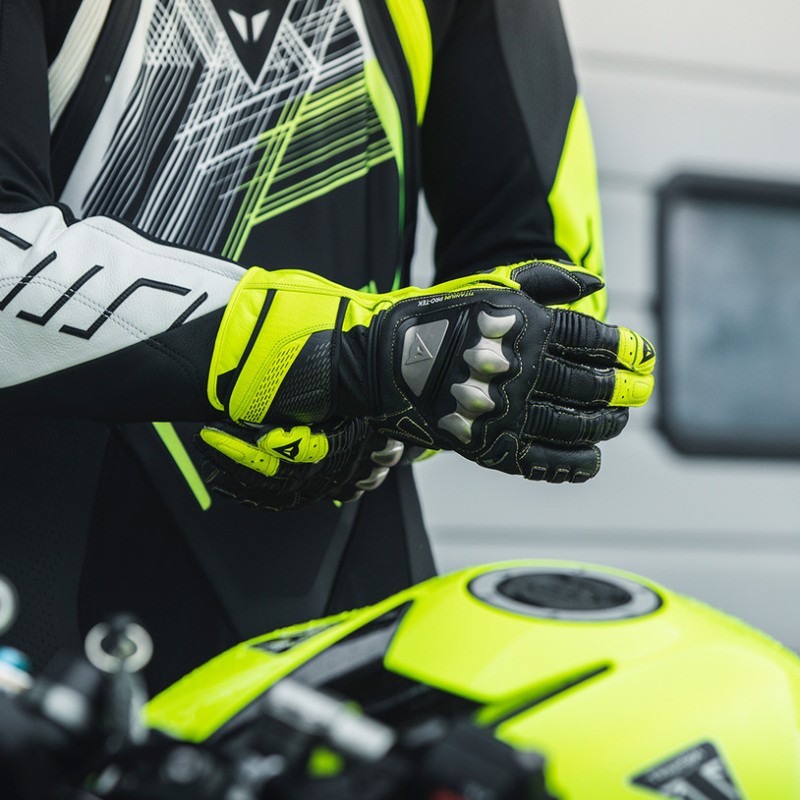 Guantes DAINESE FULL METAL 7 Negro/Amarillo fl