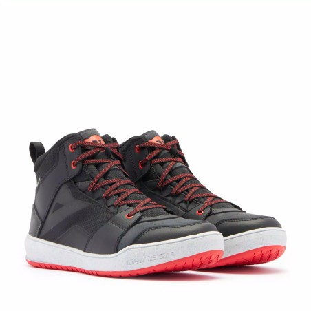 Botas DAINESE SUBURB D-WP® Black/white/red lava