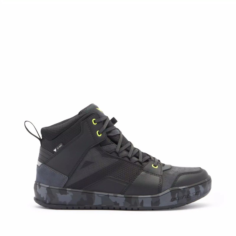 Botas DAINESE SUBURB D-WP® Black/Camo/Acid Yellow