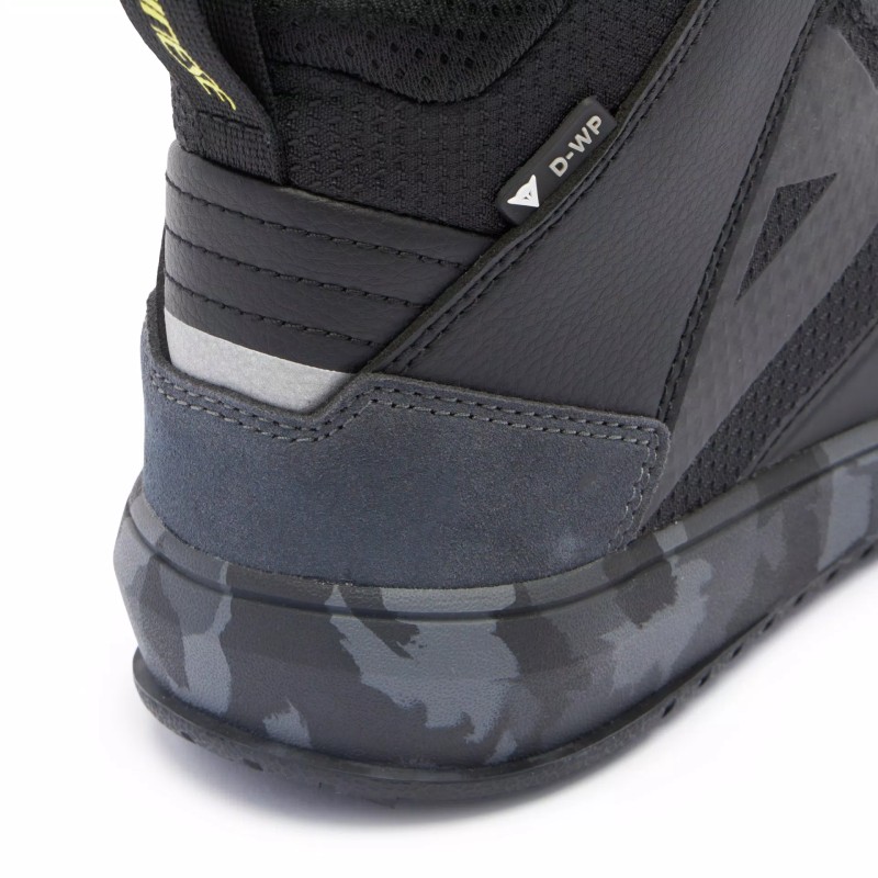 Botas DAINESE SUBURB D-WP® Black/Camo/Acid Yellow