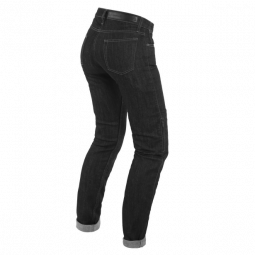 Pantalones de cuero IXS Hype negro liquidación moto tienda Hospitalet