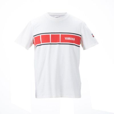 CAMISETA YAMAHA RACING HERITAGE BLANCA HOMBRE