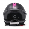 MOMO FGTR EVO MATT BLACK/FUCSIA - 7210