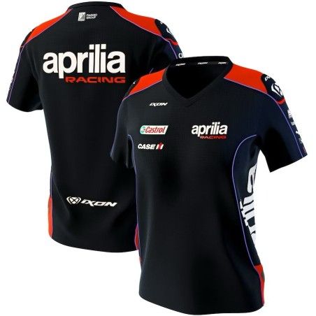 CAMISETA  MUJER APRILIA TEAMWEAR REPLICA 2023