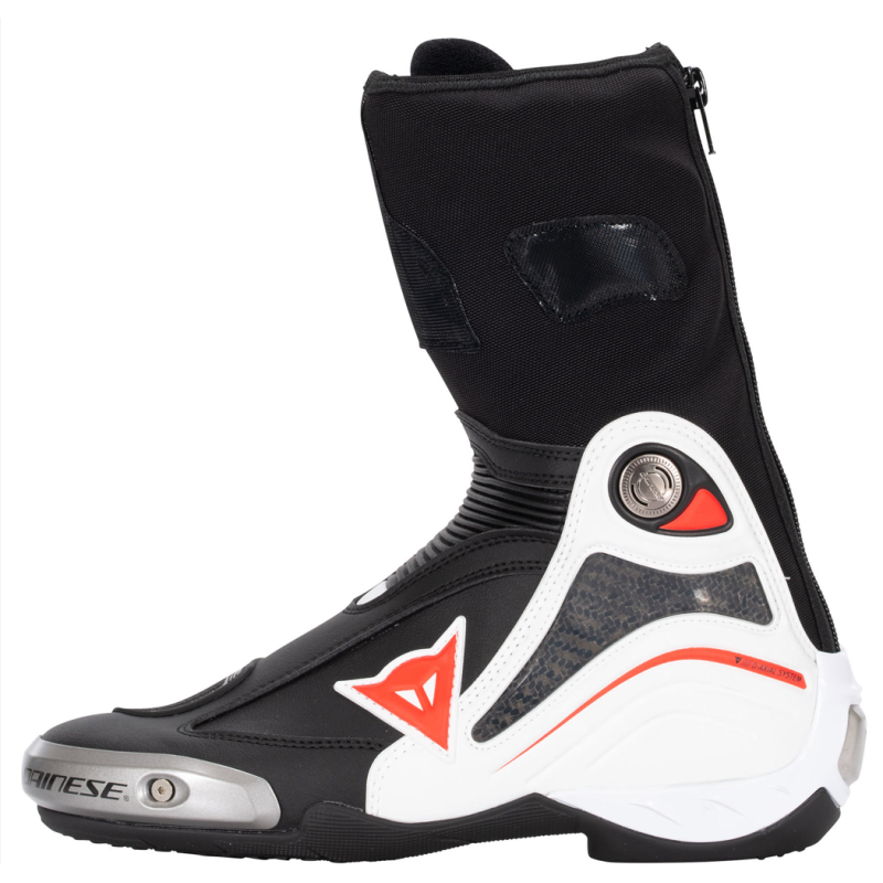 Botas DAINESE AXIAL D1 BOOTS Black/white/lava red