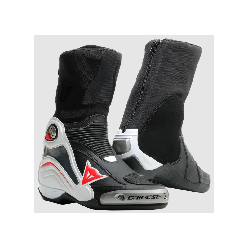 Botas DAINESE AXIAL D1 BOOTS Black/white/lava red - 8113