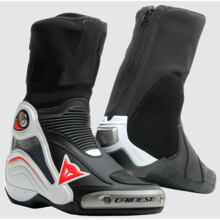 Botas DAINESE AXIAL D1 BOOTS Black/white/lava red