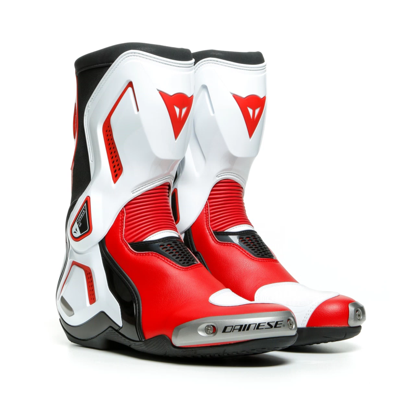 Botas DAINESE TORQUE 3 OUT Black/white/lava red - 8122