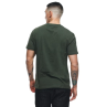 Camiseta DAINESE STRIPES military green/red - 8149
