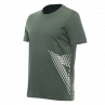 Camiseta DAINESE BIG LOGO military green/white - 8156