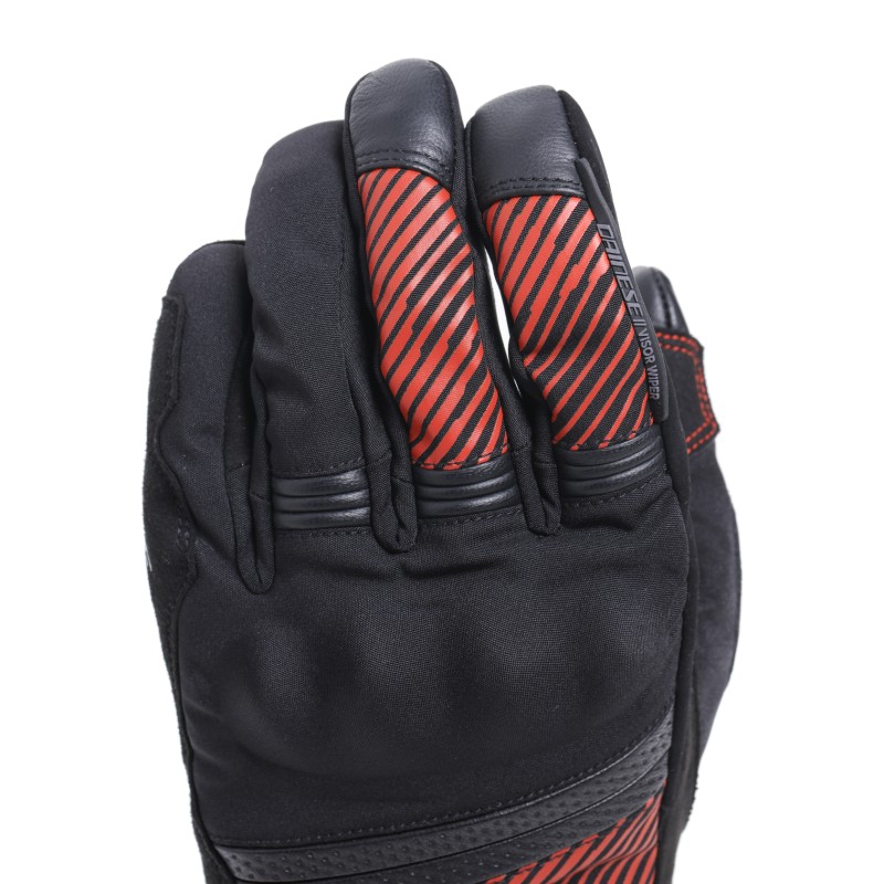 Guantes DAINESE FULMINE D-Dry Black/red