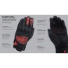 Guantes DAINESE FULMINE D-Dry Black/red - 8248