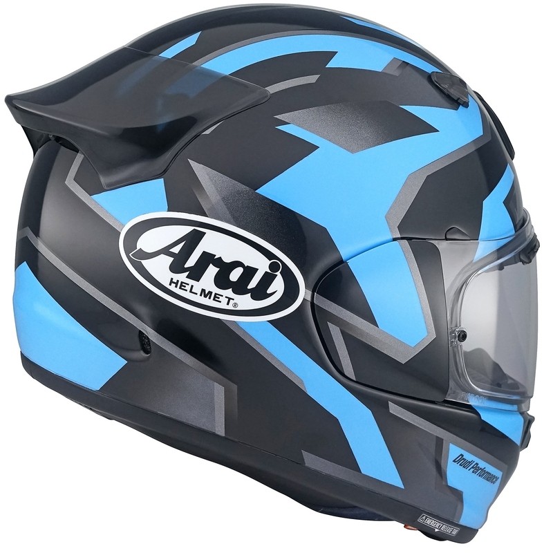 Casco ARAI QUANTIC ROBOTIC Azul