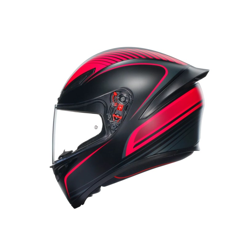 CASCO AGV K1s WARMUP black/pink