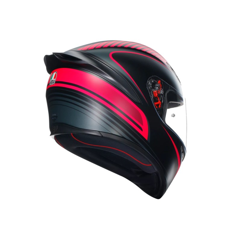 CASCO AGV K1s WARMUP black/pink