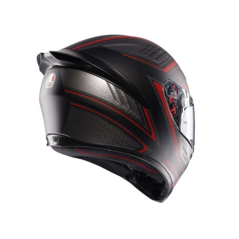 Casco AGV K1s SLING Matt black/red