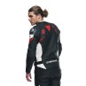 Chaqueta DAINESE AVRO 5 LEATHER JACKET Black/red lava - 8957