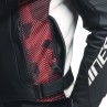 Chaqueta DAINESE AVRO 5 LEATHER JACKET Black/red lava - 8961