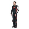 Pantalones SUPER SPEED PERF. LEATHER black/red fluo/white - 9005