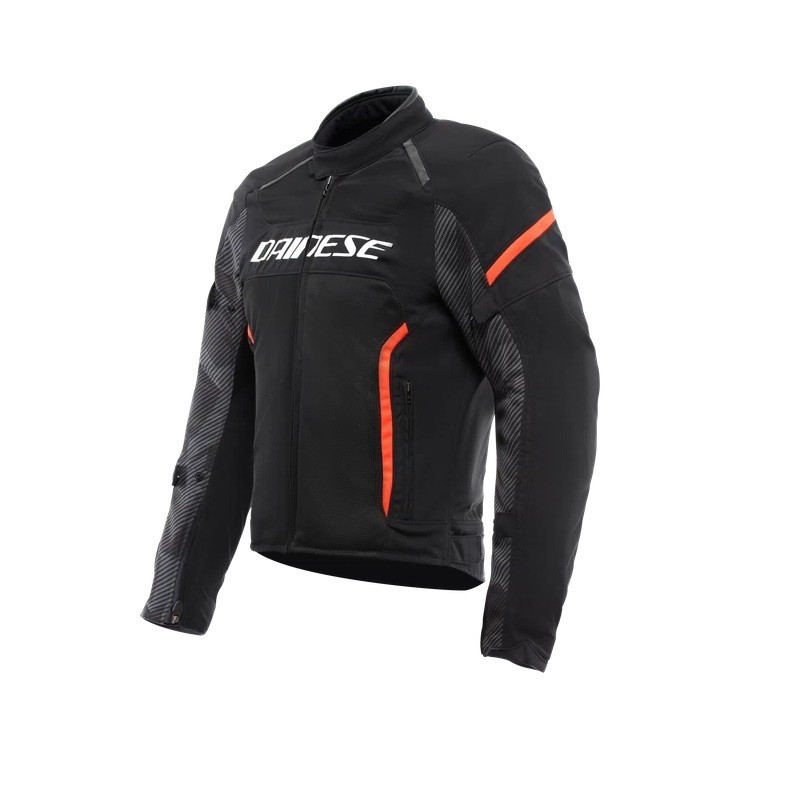 Chaqueta DAINESE AIR FRAME 3 TEX Black/red fluo - 9033