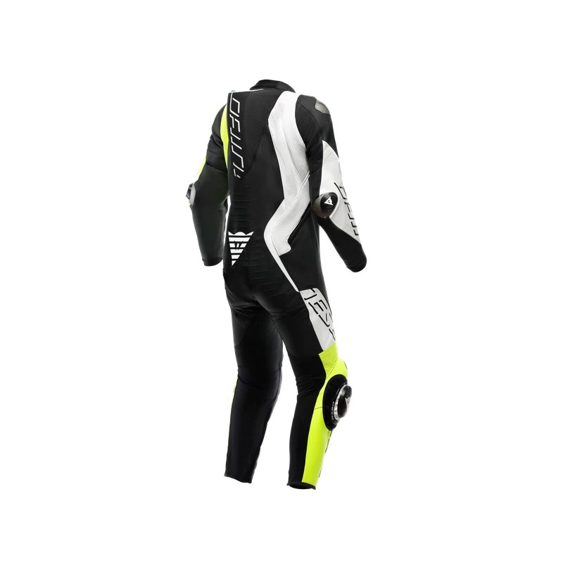 Mono DAINESE AUDAX 1PC PERF LEATHER black/yellow fl