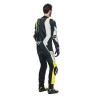 Mono DAINESE AUDAX 1PC PERF LEATHER black/yellow fl - 9139