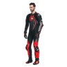 Mono DAINESE AUDAX 1PC PERF LEATHER black/red fl - 9155