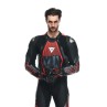 Mono DAINESE AUDAX 1PC PERF LEATHER black/red fl - 9158