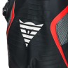 Mono DAINESE AUDAX 1PC PERF LEATHER black/red fl - 9164