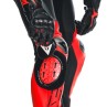 Mono DAINESE AUDAX 1PC PERF LEATHER black/red fl - 9165