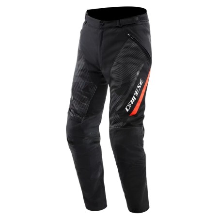 Pantalon DAINESE DRAKE 2 SUPER AIR TEX Anthracite/red fluo