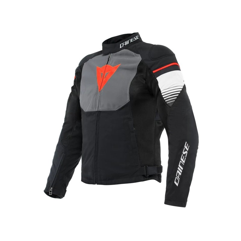 Chaqueta DAINESE AIR FAST TEX Negro/gris/rojo - 9214