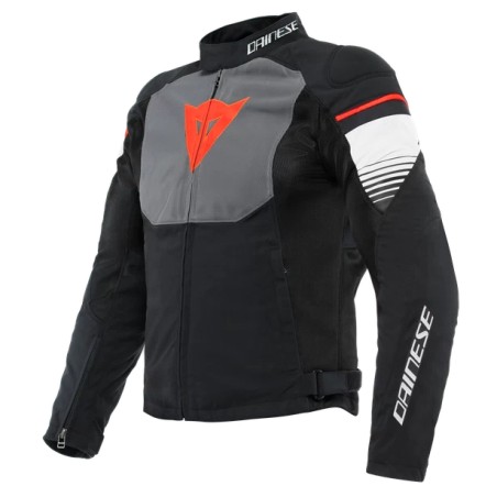 Chaqueta DAINESE AIR FAST TEX Negro/gris/rojo