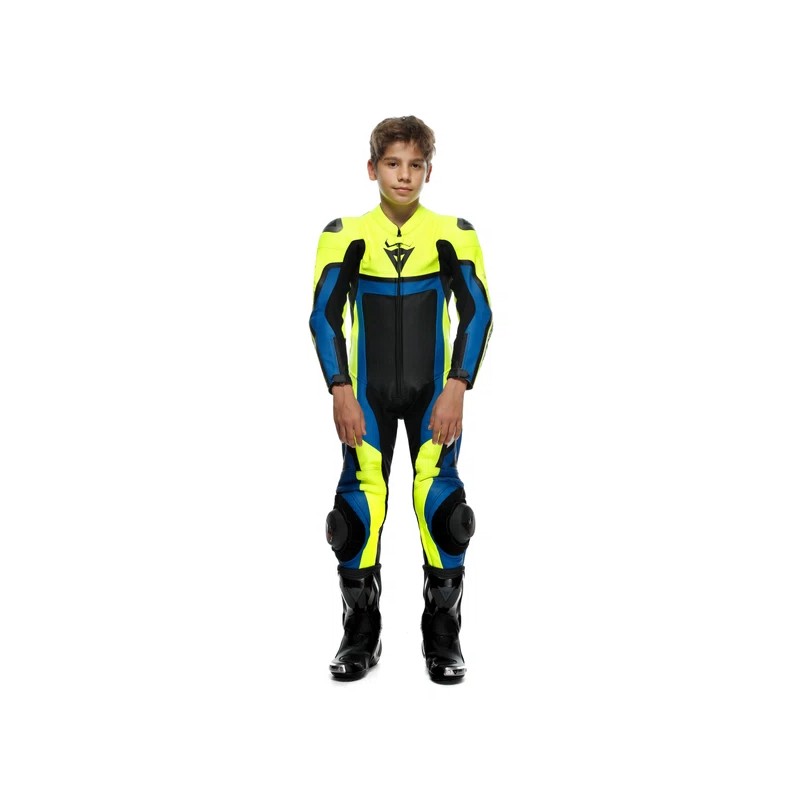 Mono junior DAINESE GEN-Z 1pc Yellow fluo/blue/nero