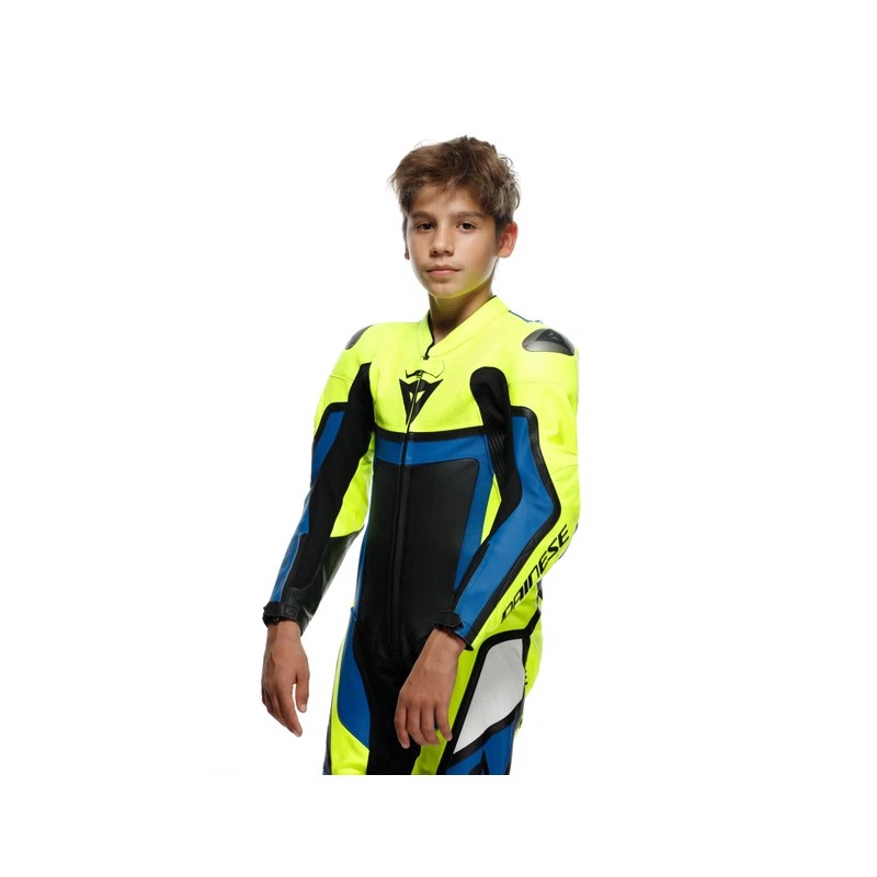 Mono junior DAINESE GEN-Z 1pc Yellow fluo/blue/nero