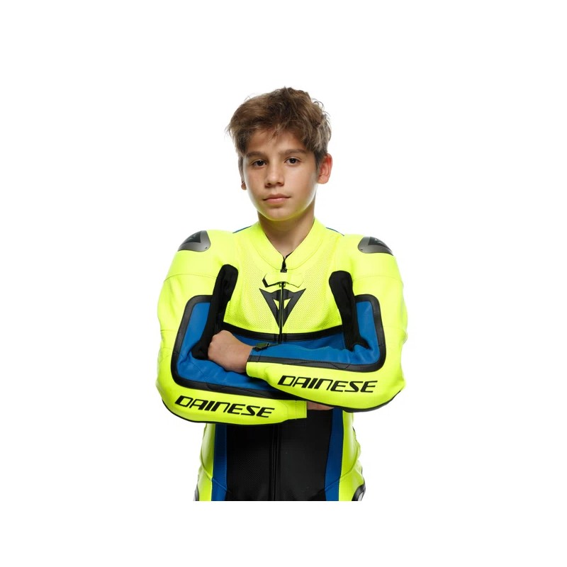 Mono junior DAINESE GEN-Z 1pc Yellow fluo/blue/nero