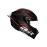 Casco AGV PISTA GP RR PERFORMANTE Carbon/red - 9256