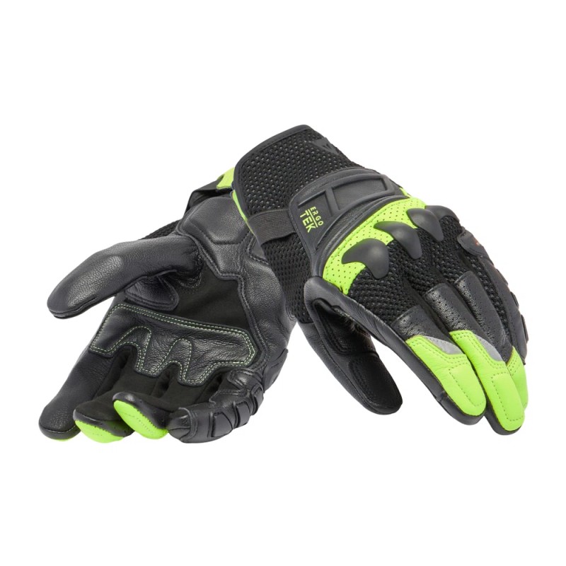 Guantes DAINESE X-RIDE 2 ERGO-TEK Black/Yellow fluo