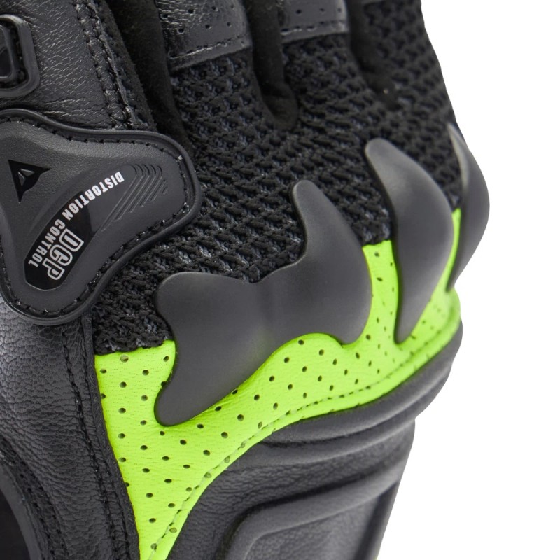 Guantes DAINESE X-RIDE 2 ERGO-TEK Black/Yellow fluo