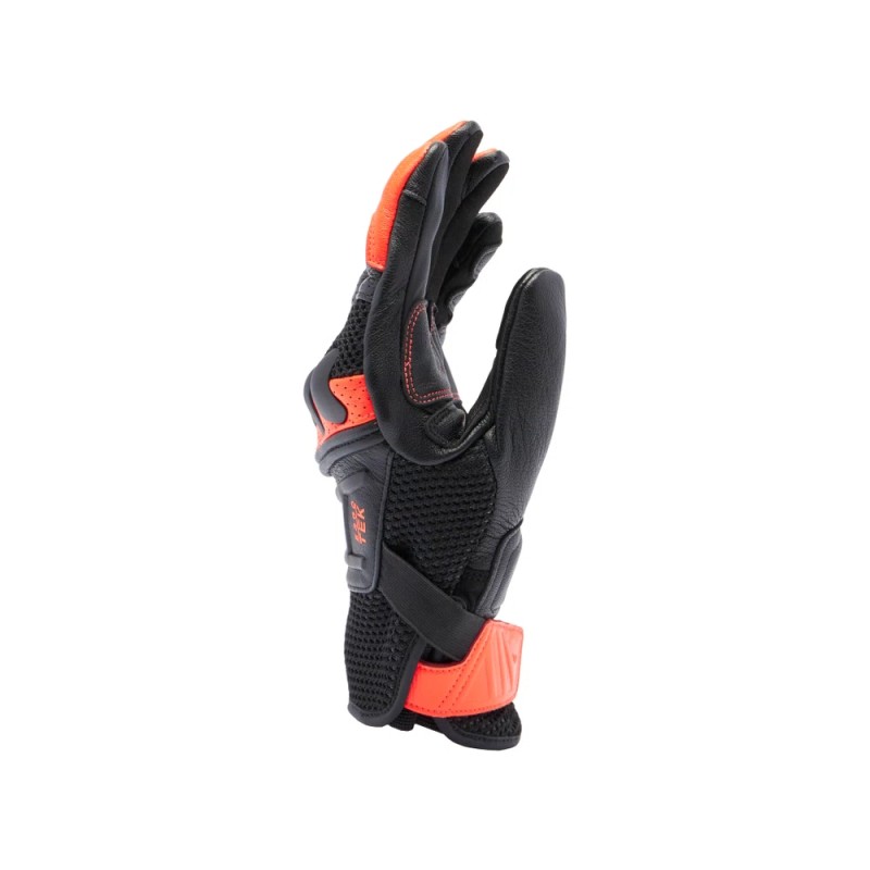 Guantes DAINESE X-RIDE 2 ERGO-TEK Black/Red fluo