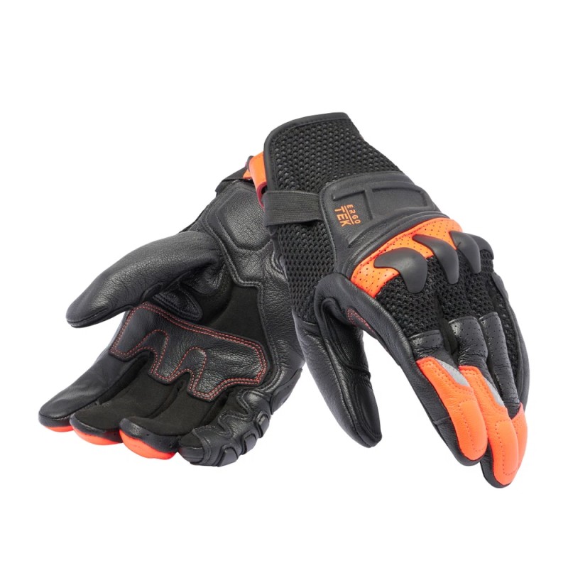 Guantes DAINESE X-RIDE 2 ERGO-TEK Black/Red fluo