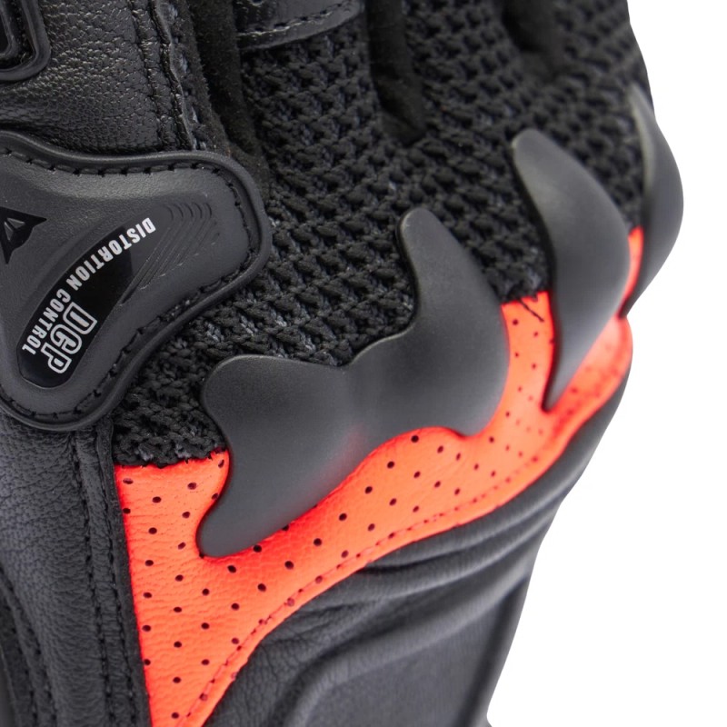 Guantes DAINESE X-RIDE 2 ERGO-TEK Black/Red fluo