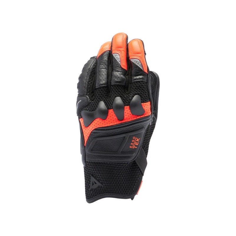 Guantes DAINESE X-RIDE 2 ERGO-TEK Black/Red fluo - 9360