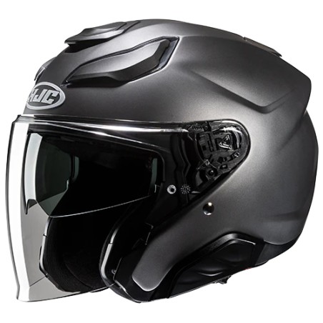 Casco HJC F31 Semi flat titanium