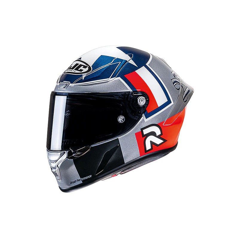 Casco HJC RPHA 1 Ben Spies Silver star - 9363