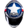 Casco HJC RPHA 1 Ben Spies Silver star - 9364