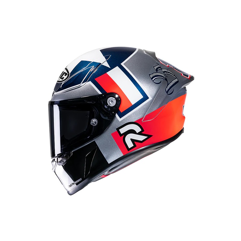 Casco HJC RPHA 1 Ben Spies Silver star