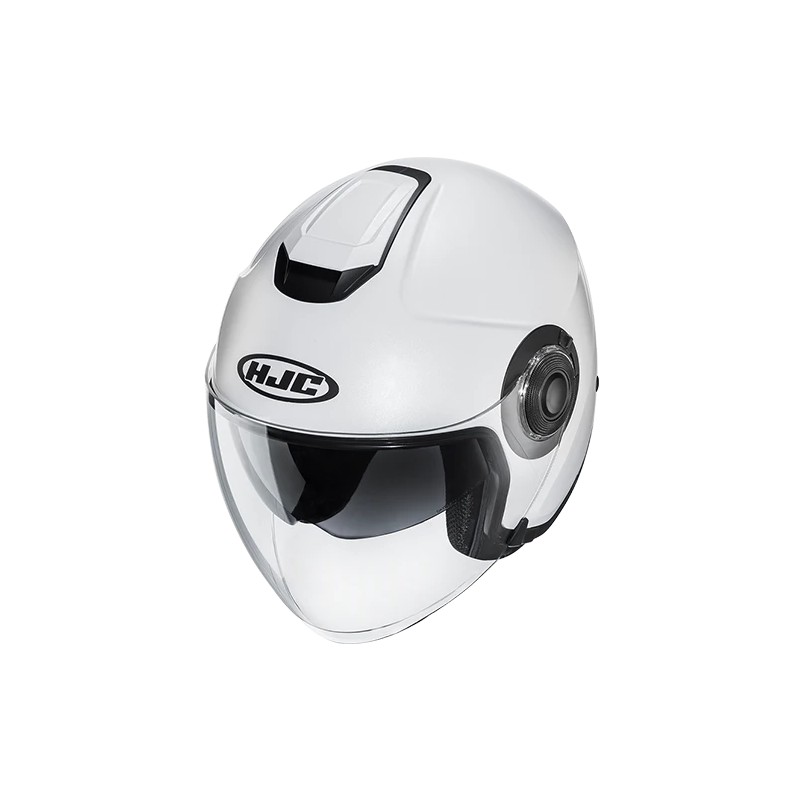 Casco HJC I40N semi flat Pearl white