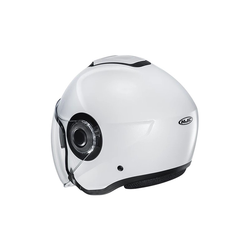 Casco HJC I40N semi flat Pearl white